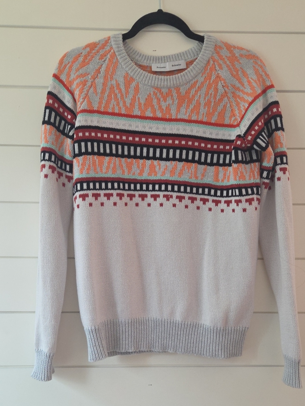 Proenza Schouler Fairisle Sweater- Vintage Size S